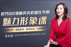 王沁云形象课：价值百万的气质改造课程，让你蜕变为职场女神