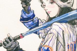 迟迟chichi水墨速写人物班2021年4月结课（带课件笔刷）