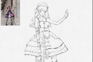 阿肯绘速写课：少女日系速写第一季2021【画质高清有课件】