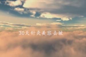 针灸美容教程视频全集_30天针灸美容去皱美雕针面针课程