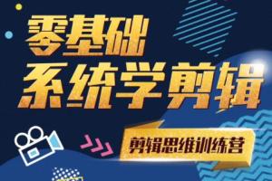 南门录像厅·阿浪剪辑思维训练营：零基础快速学会视频剪辑