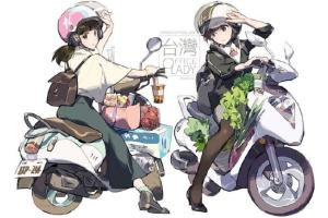 莫那·车车日系少女插画专题课程【2021】