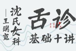 王瑞宽·中医女科舌诊基础入门医案17讲（2020）