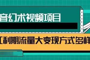 抖音幻术特效视频项目教程(带软件)