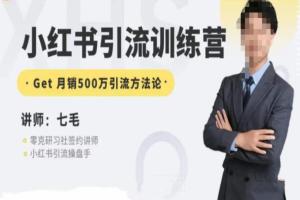 零克·小红书引流课程第五期（百度网盘）