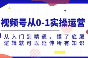 陈大黑牛·视频号零基础实操运营课程（百度网盘）