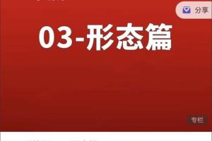 熊猫交易学社·黄金VIP系统课形态篇