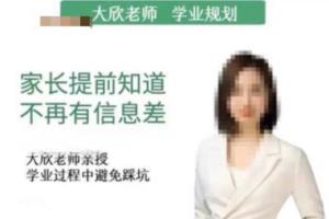 大欣老师·学业规划课程（百度网盘）