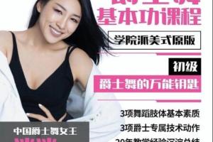 淡淡老师初级·美式原版爵士舞基本功课程