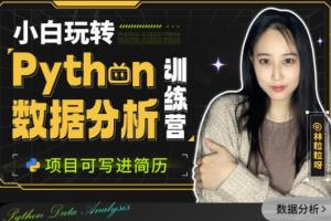 林粒粒呀·Python数据分析全课程（百度网盘）