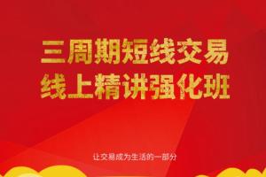 陈凯三周期股票强化训练七期（百度网盘）