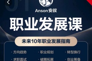 Anson安叔—掌握未来职场趋势的职业发展指南