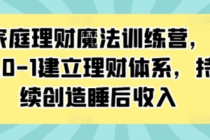 打造家庭理财的秘密武器,实现财务自由的奇迹