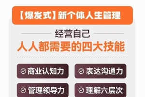 突破发展瓶颈，掌握商业智慧，提升管理实力，精进表达技巧，打造优质品牌
