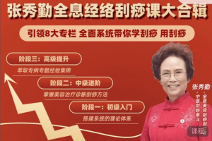 【张秀勤】全息刮痧系列课：疗愈身心的终极指南