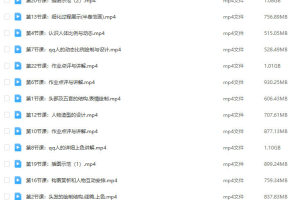 rimi2024CG人物彩画设计系统课程的独特之处