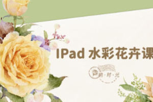 IPad水彩花卉绘画课程-柟时光