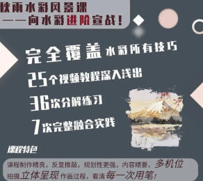 水彩绘画技法大揭秘：打破传统，探索新境界