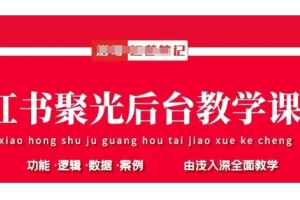 小红书聚光后台大揭秘，投放原理、策略与操作全解析
