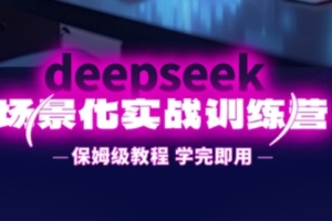 深度搜索实战训练营:一齐提升效率,学会DeepSeek的保姆级技巧!
