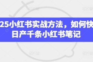 毅超2025小红书笔记攻略：轻松实现每日千条笔记产量