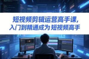 成为短视频高手的秘诀：从零基础到精通的完整指南