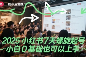 未来的小红书：7天快速入门指南，零基础用户也能轻松上手