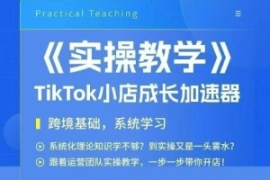 打造TikTok小店，跨境电商加速成长指南