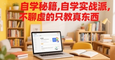 陈自学的实战秘笈：教你如何学习实用技能，不浪费时间在虚无的交流上