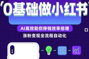 AI助力0基础小白，快速实现小红书变现和粉丝增长效果倍增