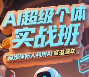 小王子老师人人都能学会的短视频全能精品课，ai超级个体实战班